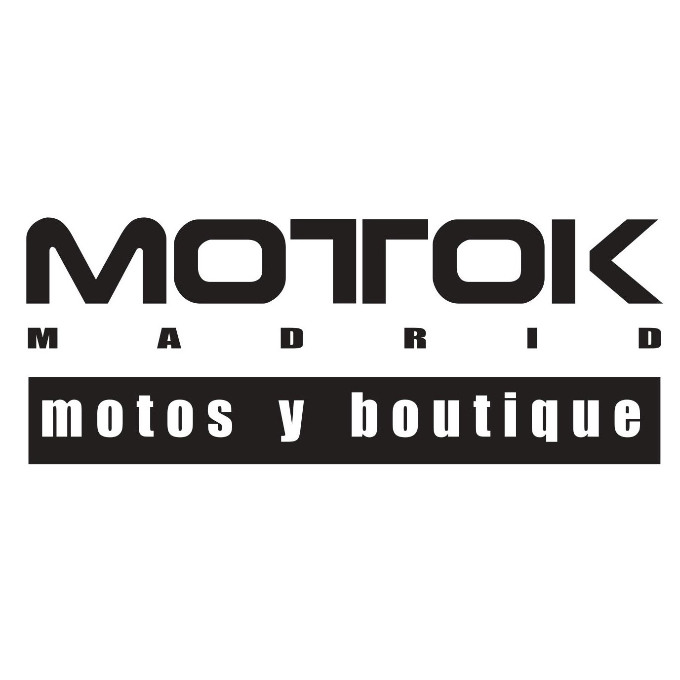 Logotipo de Motok, punto de venta RHOXS en Collado Villalba