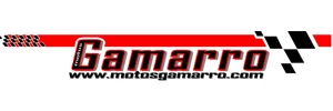 Logotipo de Gamarro Motos, punto de venta RHOXS en Dos Hermanas