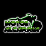 Logotipo de Motos Alcarria, punto de venta RHOXS en Guadalajara