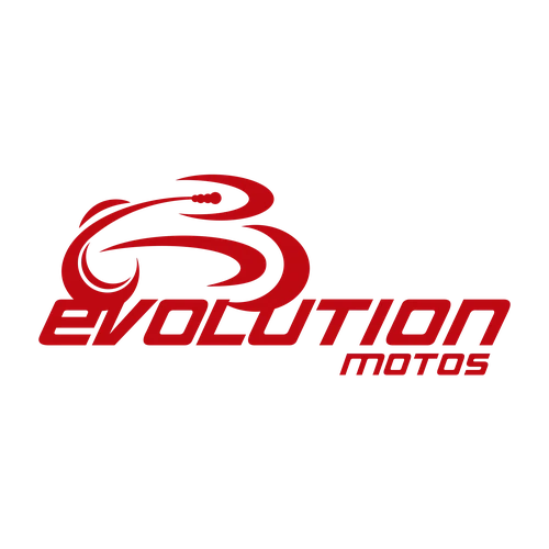 Logotipo de Evolution Motos, punto de venta RHOXS en Granada